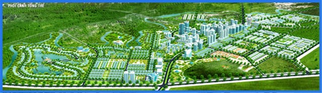 Phối cảnh Dự án Khu đô thị Minh Quang (Ảnh: Internet)