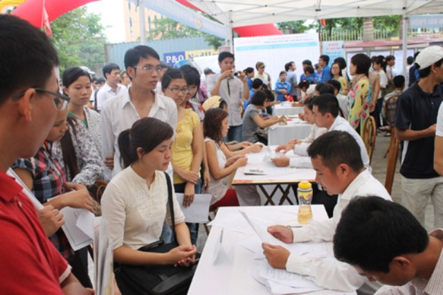 Hà Nội đã tổ chức nhiều sàn giao dịch việc làm trong 6 tháng đầu năm 2019