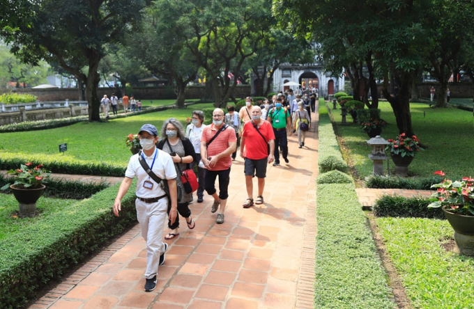 Khách du lịch quốc tế đến Hà Nội trong tháng 4 ước đạt 8.511 lượt khách