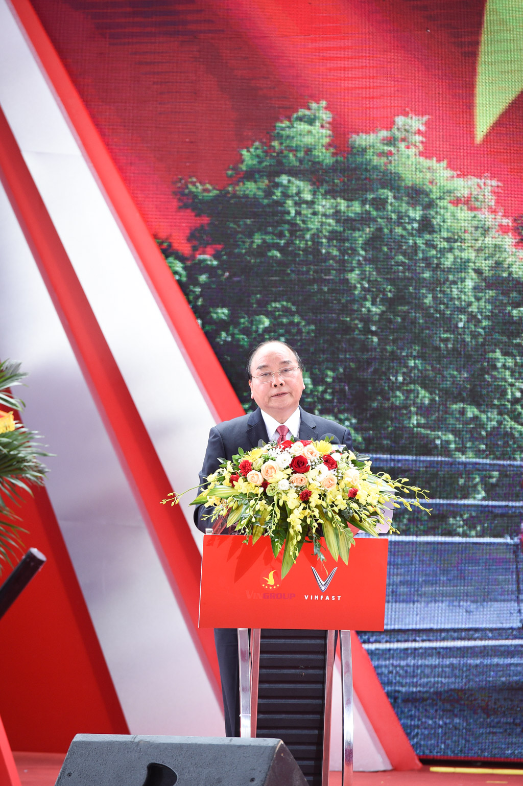 Thủ tướng Chính phủ Nguyễn Xuân Phúc phát biểu tại lễ khánh thành