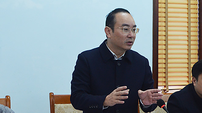 Ông Châu Thành Hưng, Phó chủ tịch UBND huyện Vân Đồn. Ảnh: Lã Nghĩa Hiếu