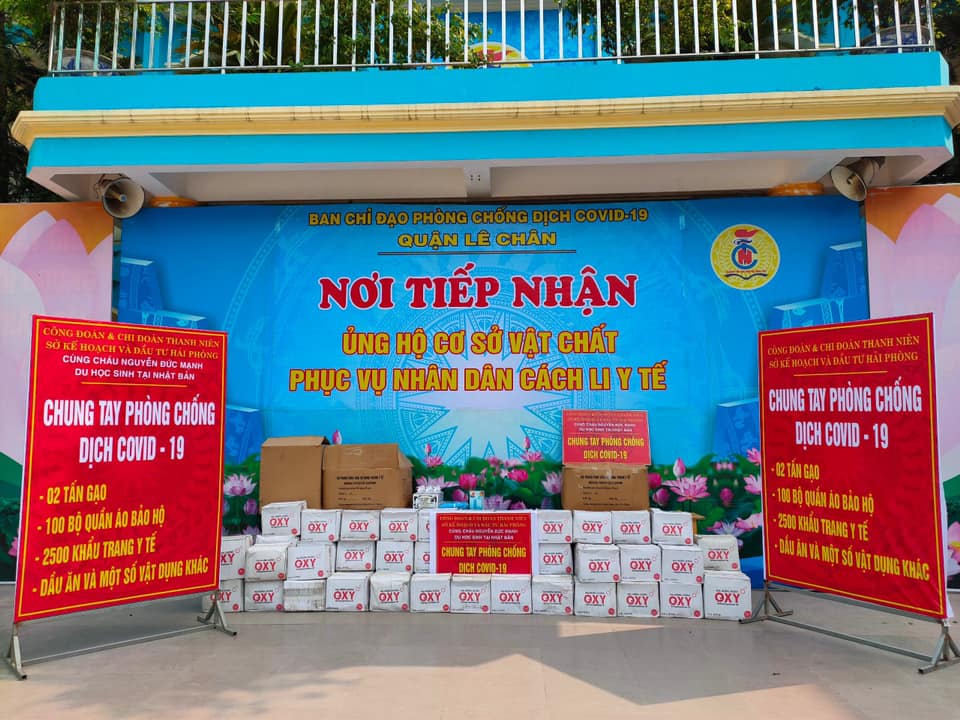 Trường Tiểu học Nguyễn Công Trứ - nơi tiếp nhận đồ hỗ trợ, ủng hộ