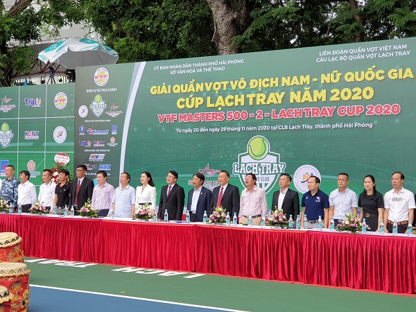 Khai mạc giải quần vợt VTF Masters 500-2-Lạch Tray Cup 2020