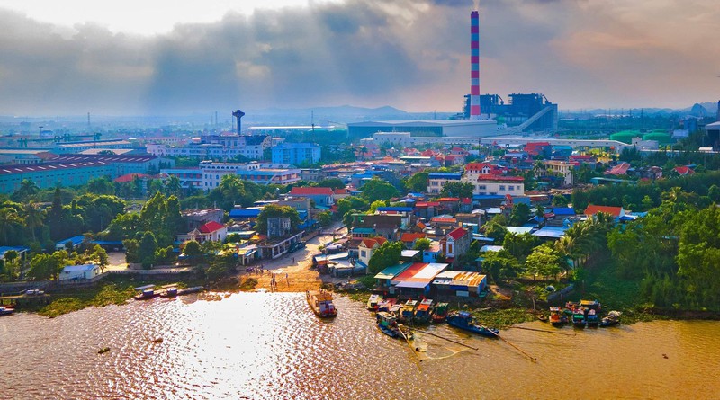 Cầu Bến Rừng sẽ thay thế phà Rừng kết nối huyện Thủy Nguyên (Hải Phòng) với thị xã Quảng Yên (Quảng Ninh)