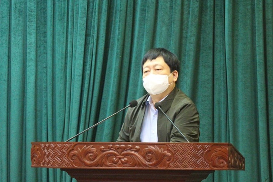 Ông Nguyễn Dương Thái, Chủ tịch UBND tỉnh Hải Dương yêu cầu các địa phương dừng hoạt động tập trung đông người phòng dịch Covid-19