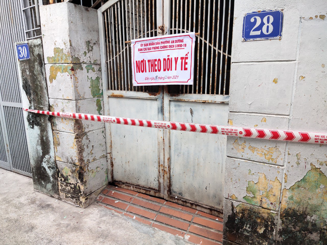 Nhà riêng của nữ giáo viên H.T.T. trường THPT Trần Nguyên Hãn tại Hải Phòng bị phong tỏa ngay trong ngày 18.02