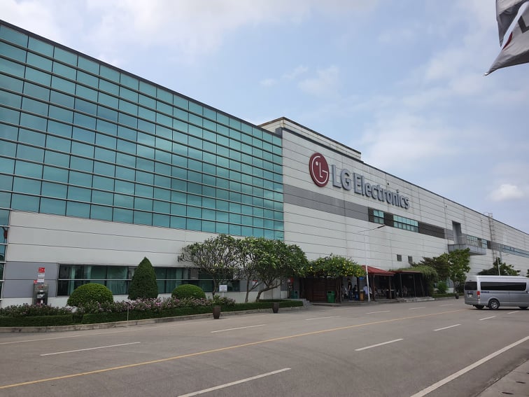 Công ty TNHH LG Electronics Việt Nam (LGE) tại KCN Tràng Duệ