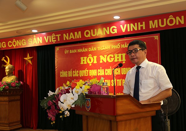 Ông Đỗ Đại Dương, Phó chánh văn phòng Thành ủy Hải Phòng được bổ nhiệm làm Giám đốc Sở Tư pháp Hải Phòng