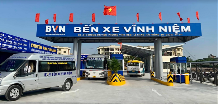 Bến xe khách Vĩnh Niệm được phép hoạt động trở lại từ 18/01. Ảnh: VQ