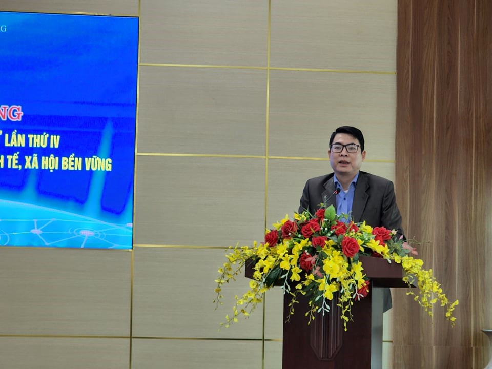 Ông Lê Văn Kiên, Phó Giám đốc Sở Thông tin và Truyền thông Hải Phòng phát biểu tại Lễ phát động