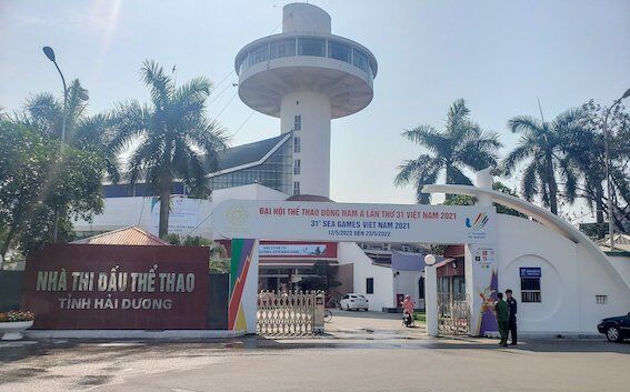 Nhà Thi đấu thể dục thể thao tỉnh Hải Dương là nơi thi đấu của môn bóng bàn. Ảnh: Cổng TTĐT tỉnh Hải Dương