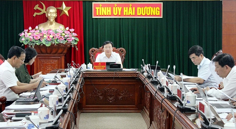 Ban Thường vụ Tỉnh ủy Hải Dương vừa ban hành Quyết định số 500-QĐ/TU về việc thành lập Ban Chỉ đạo phòng, chống tham nhũng, tiêu cực tỉnh Hải Dương.