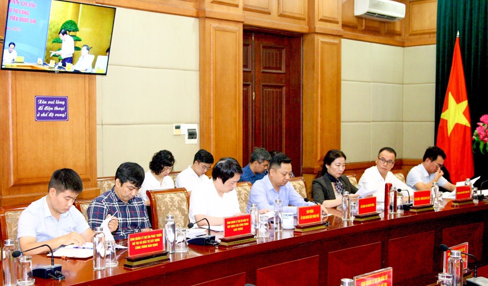 Lãnh đạo các Sở, ngành thành phố tham dự Hội nghị