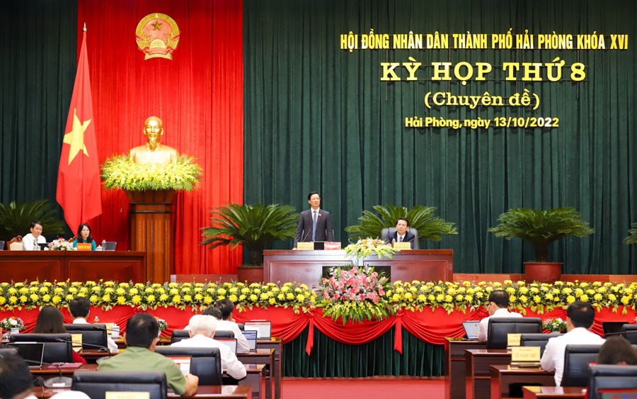 Quang cảnh kỳ họp