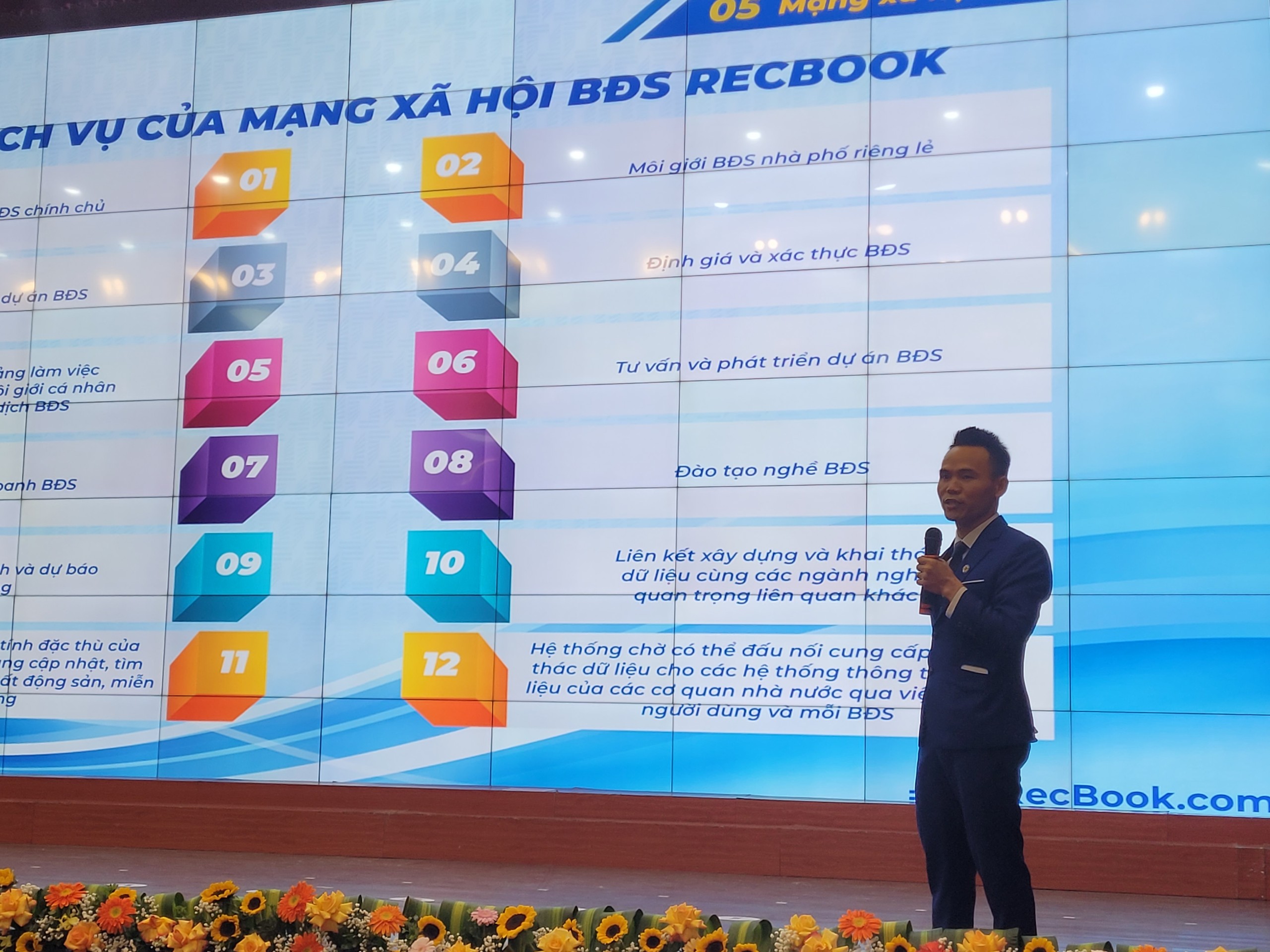 Ông Tô Văn Hùng, Nhà sáng lập Mạnh xã hội bất động sản Recbook giới thiệu về Mạng xã hội