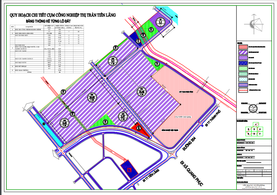 CCN thị trấn Tiên Lãng quy mô 50 ha đang được triển khai xây dựng hạ tầng kỹ thuật