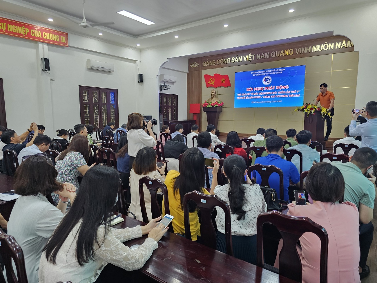 Hội nghị phát động Giải Báo chí “Vì một Hải Phòng phát triển” lần thứ V