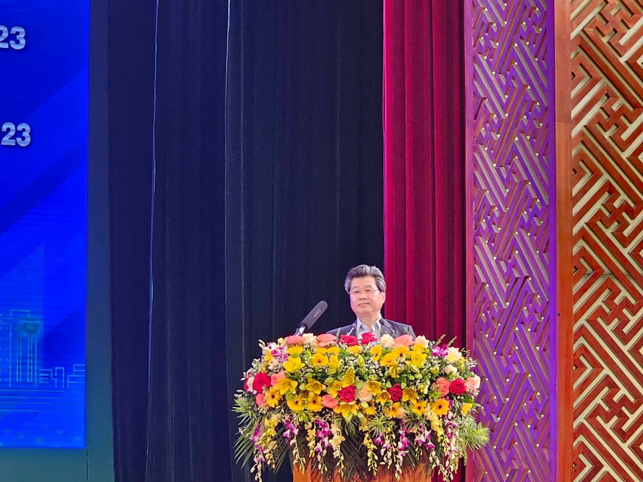 Ông Đỗ Nhất Hoàng, Cục trưởng Cục Đầu tư nước ngoài – Bộ Kế hoạch Đầu tư đã đánh giá cao cách làm của Hải Dương khi tổ chức buổi đối thoại, gặp gỡ để chia sẻ, tháo gỡ khó khăn, vướng mắc cho doanh nghiệp FDI. Ảnh: Thanh Sơn