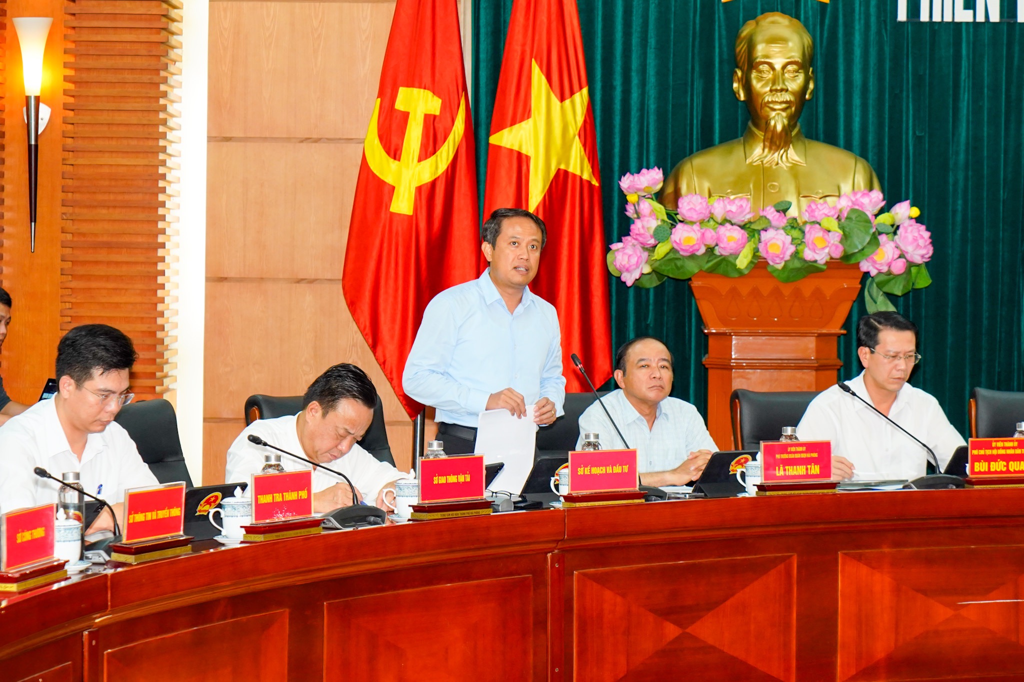 Ông Nguyễn Hoàng Long, Giám đốc Sở Kế hoạch và Đầu tư Hải Phòng