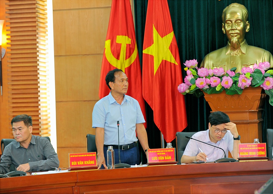 Ông Lưu Văn Bản, Phó chủ tịch Thường trực UBND tỉnh Hải Dương