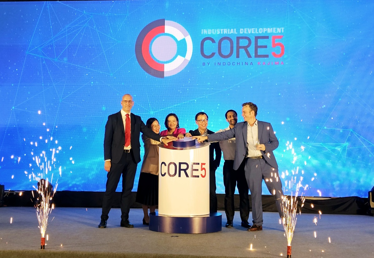 Bấm nút khánh thành Dự án Core5 Factory Village giai đoạn 1