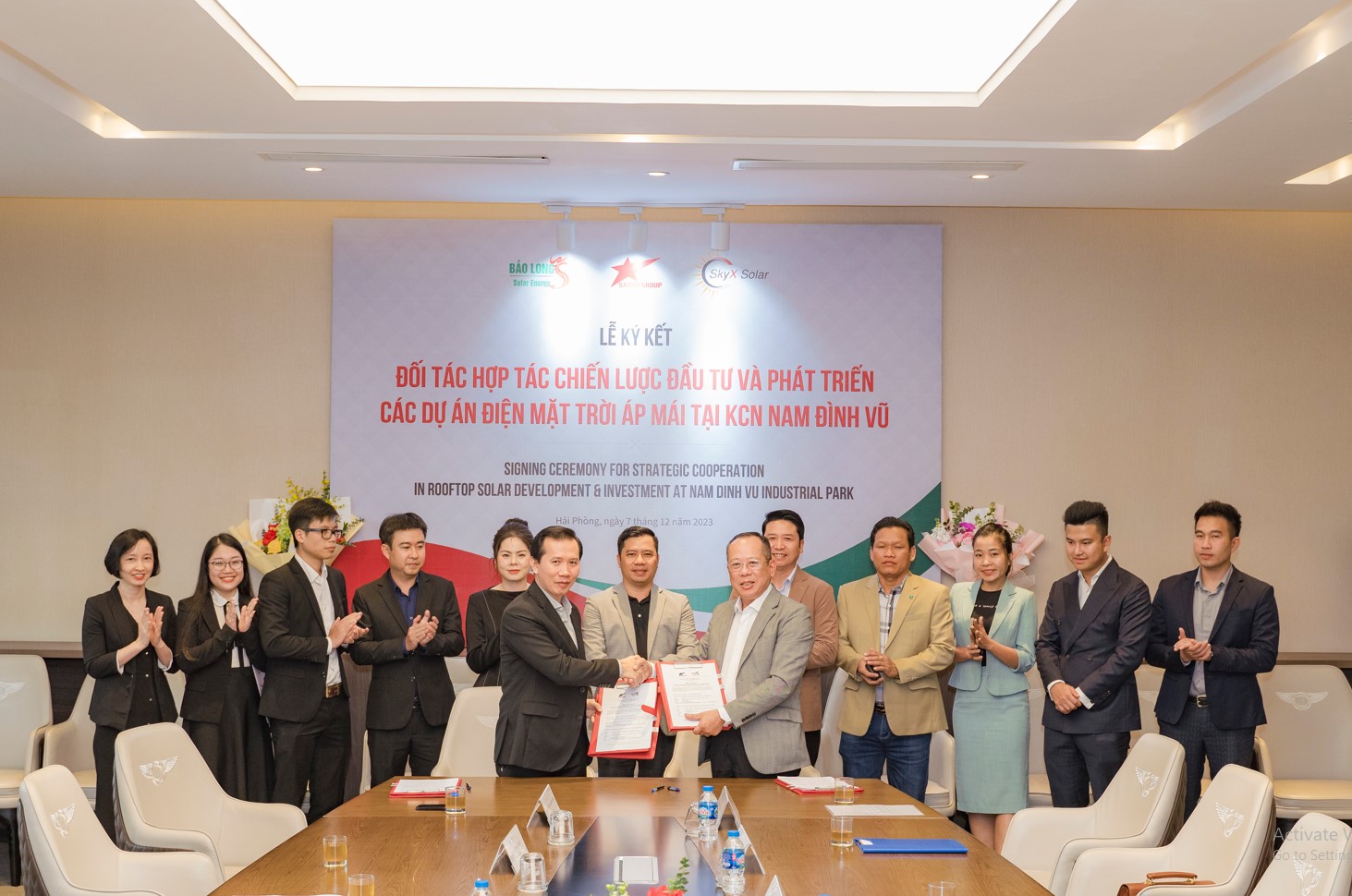 Tập đoàn Sao Đỏ kỳ vọng Dự án sẽ sớm được triển khai và thành công