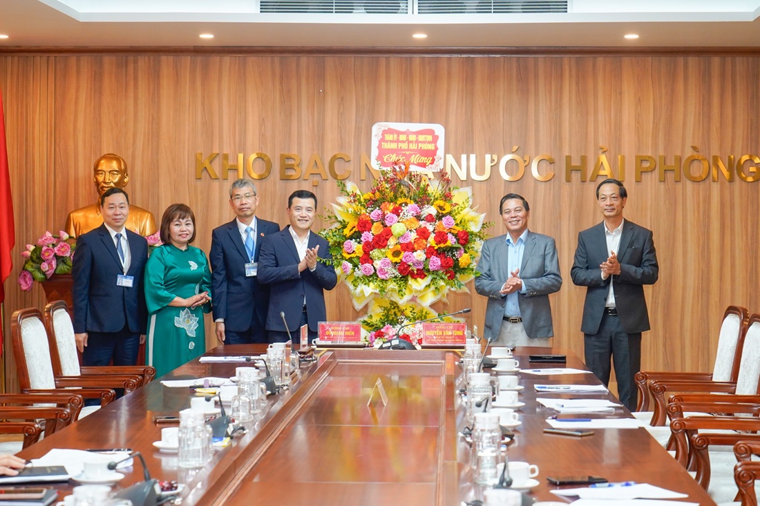 Lãnh đạo Thành phố biểu dương Kho bạc Nhà nước Hải Phòng