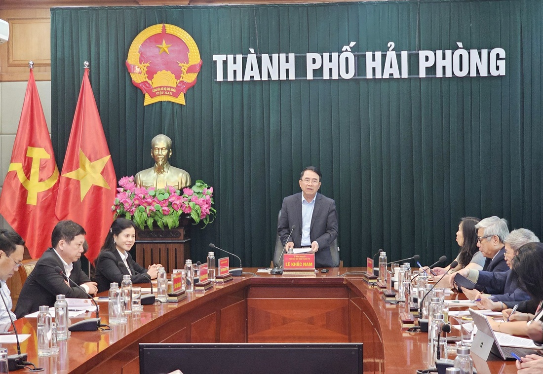 Ông Lê Khắc Nam, Phó chủ tịch UBND TP. Hải Phòng, Trưởng ban Ban vận động