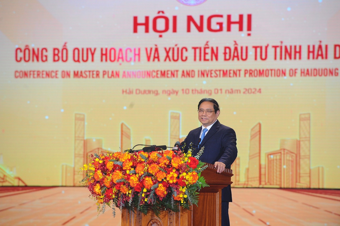 Thủ tướng Chính phủ Phạm Minh Chính phát biểu chỉ đạo tại Hội nghị