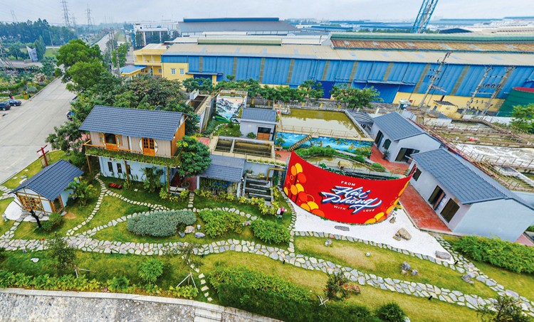 Khu công nghiệp Nam Cầu Kiền dành trên 30% diện tích cho cây xanh