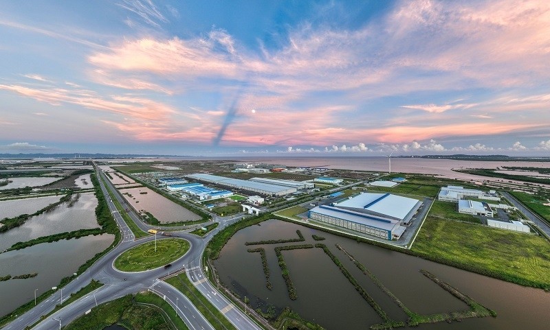 Tổ hợp KCN DEEP C Hải Phòng. Ảnh: Huy Dung