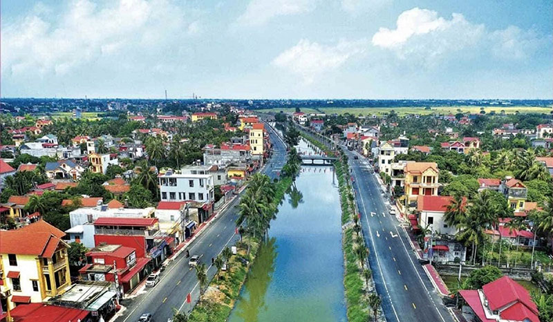 Diện mạo huyện Vĩnh Bảo (Hải Phòng) thay đổi khang trang hơn