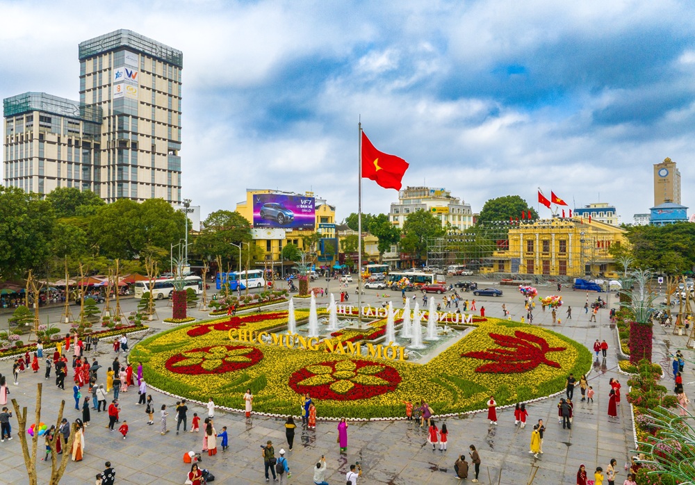 Các hoạt động văn hóa thể thao chào xuân Giáp Thìn 2024 trên địa bàn thành phố đã được chuẩn bị chu đáo. Ảnh: Đức Nghĩa