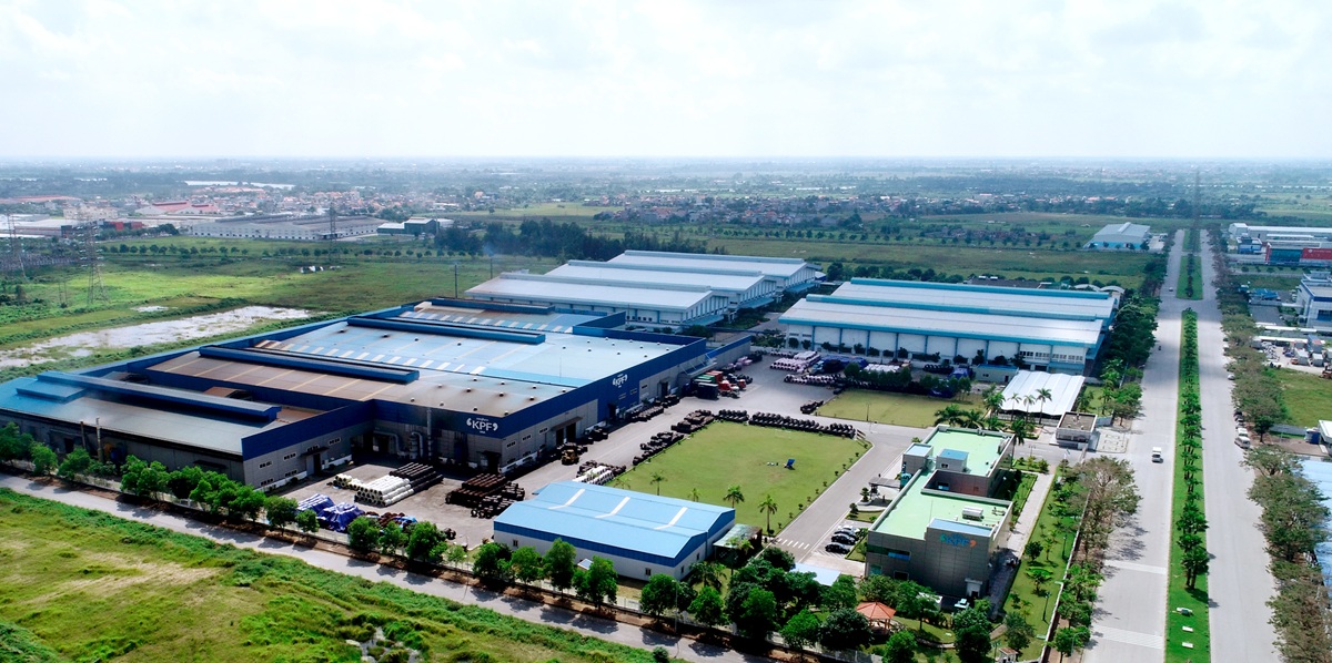 Khu công nghiệp Đại An mở rộng. Ảnh: Thành Chung