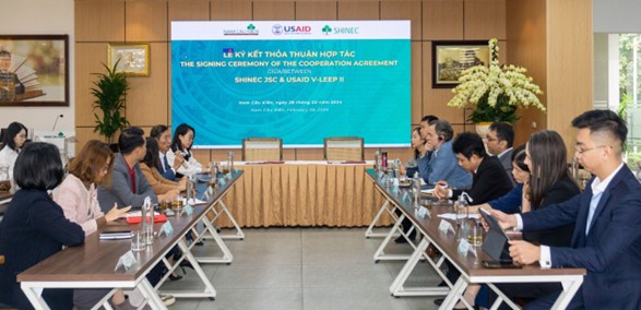 Shinec hợp tác cùng USAID để phát triển năng lượng sạch tại KCN Nam Cầu Kiền