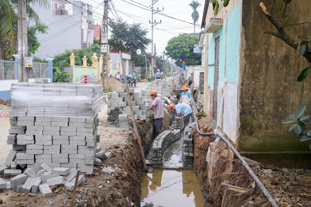 Công trình giao thông tại xã Bạch Đằng (huyện Tiên Lãng)