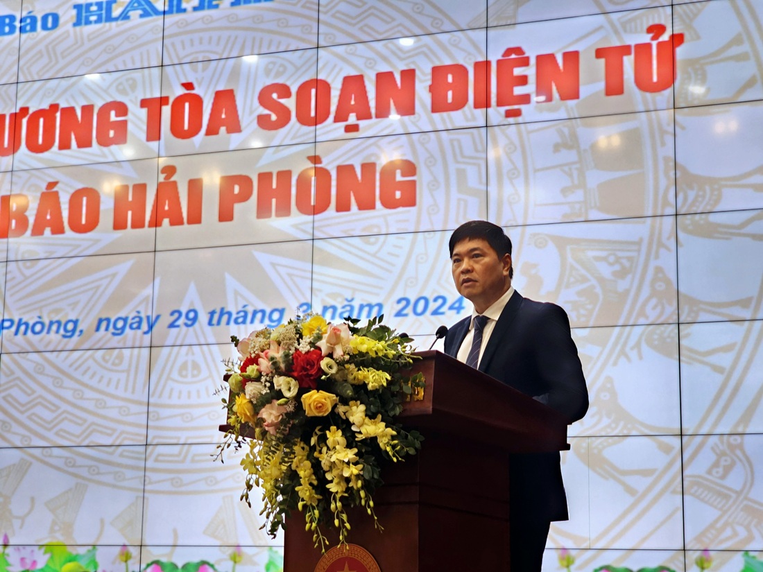 Ông Hoàng Minh Cường, Phó chủ tịch UBND Thành phố Hải Phòng
