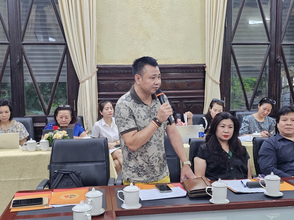 NSND Tự Long, Phó giám đốc Nhà hát Chèo Quân đội. Ảnh: Thanh Sơn