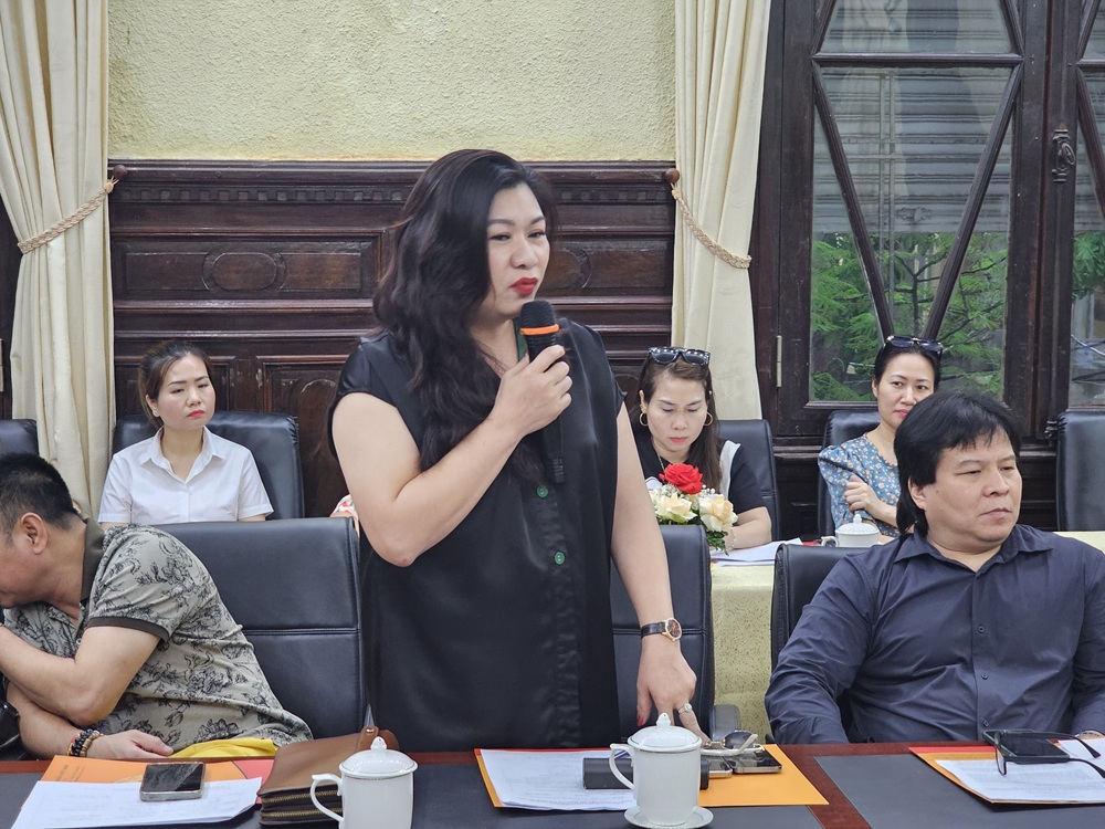 NSƯT Cao Ngọc Ánh, Phó giám đốc Nhà hát Tuổi trẻ. Ảnh: Thanh Sơn
