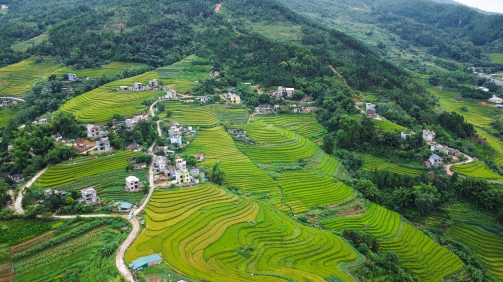 Diện mạo NTM Bình Liêu ngày càng khởi sắc. Ảnh: Nguyên Dung