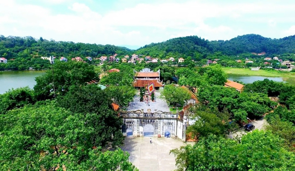 Di tích đền Kiếp Bạc thuộc Khu di tích Quốc gia đặc biệt Côn Sơn - Kiếp Bạc, TP. Chí Linh, tỉnh Hải Dương. Ảnh: Thành Chung