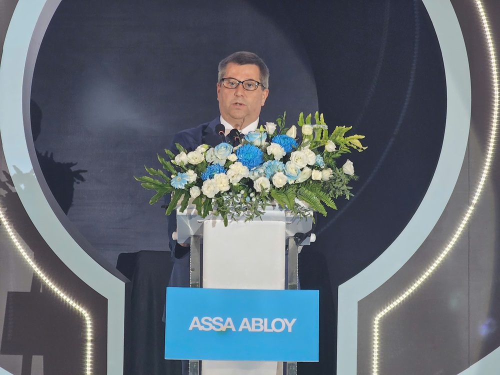Ông Martin Poxton, Chủ tịch điều hành khu vực Trung Quốc và các nước Đông Nam Á của Tập đoàn Assa Abloy