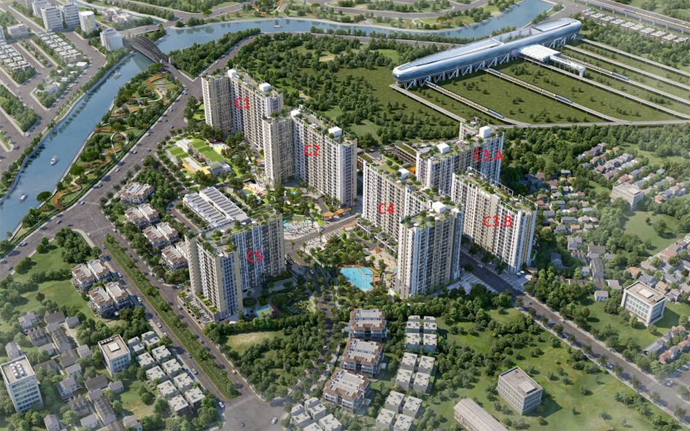 Dự án Eco Sky Park Hải An có quy hoạch bài bản, chủ đầu tư uy tín, trong tương lai Dự án sẽ mang lại vị thế mới cho quận Hải An. Ảnh: Tập đoàn Ecopark