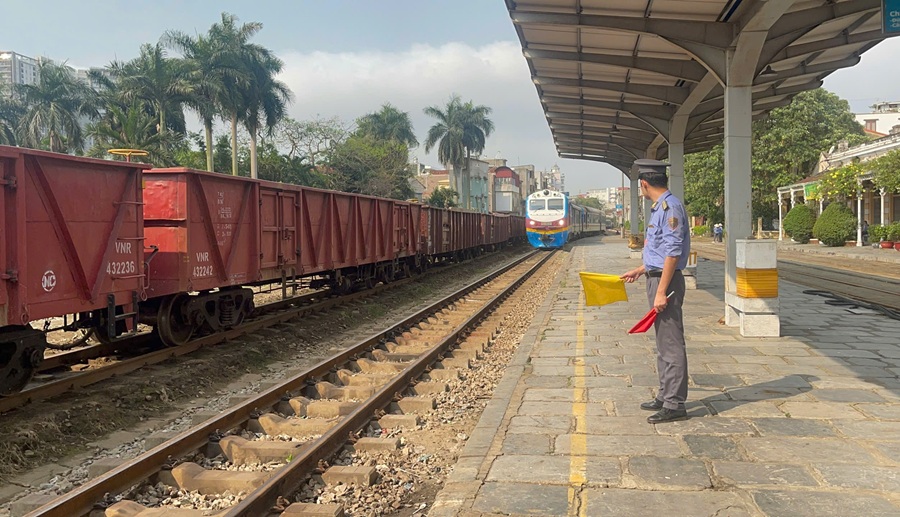 Ga Hải Phòng có trên 120 năm lịch sử. Ảnh: Thanh Sơn