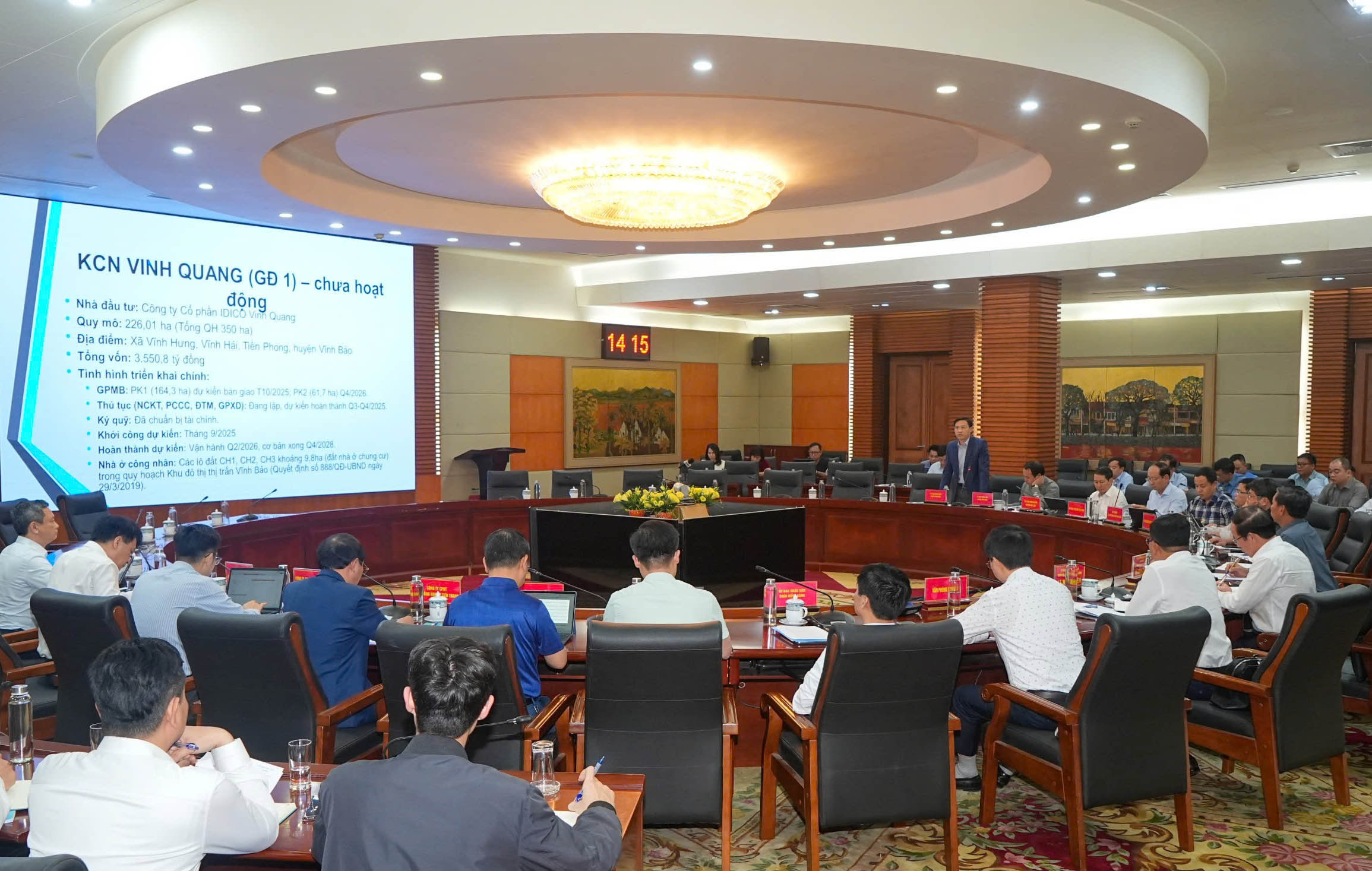 Hải Phòng đẩy nhanh tiến độ triển khai thực hiện các Dự án KCN trên địa bàn thành phố
