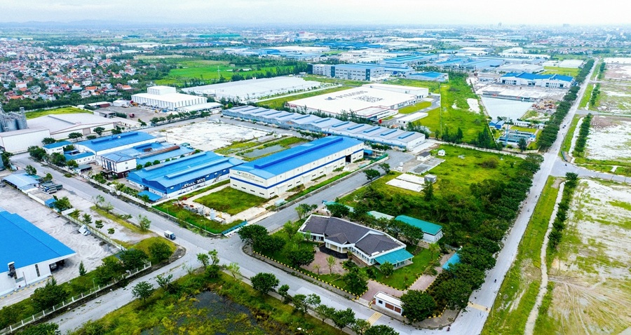 KCN Đại An mở rộng liên tục thu hút các Dự án công nghệ mới, tiên tiến, hiện đại. Ảnh: Thành Chung