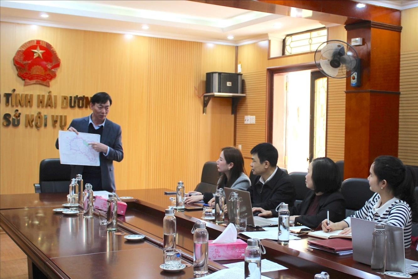 Sở Nội vụ Hải Dương hiện tập trung xây dựng đề án sắp xếp đơn vị hành chính cấp xã trên địa bàn tỉnh