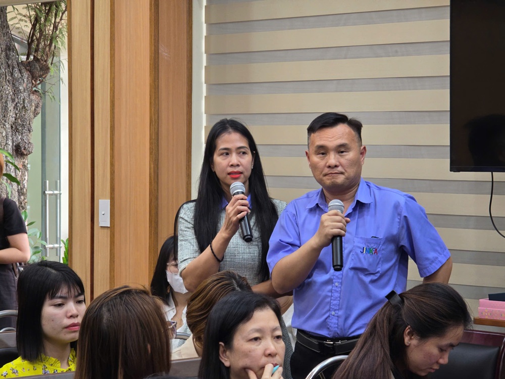 Ông Yu Hsiung-Tieh, Chù tịch Công ty TNHH Công nghệ Vật liệu Xây dựng Jinka
