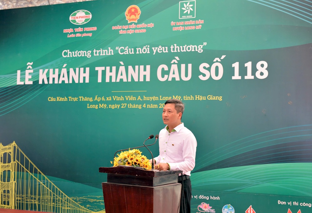 Ông Nguyễn Văn Thức, Phó Tổng giám đốc Công ty cổ phần Nhựa Thiếu niên Tiền Phong
