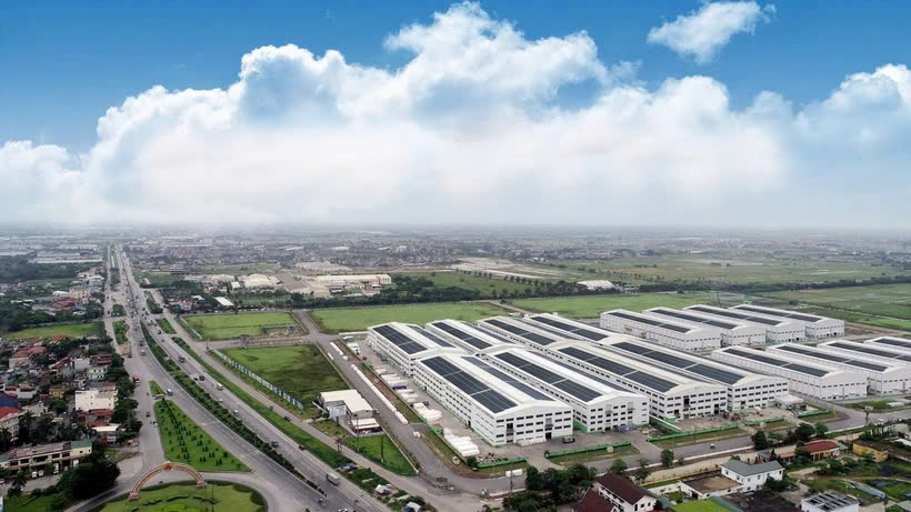 Khu công nghiệp An Phát Complex, Hải Dương là một trong số các khu công nghiệp sinh thái. Ảnh: Tuấn Anh